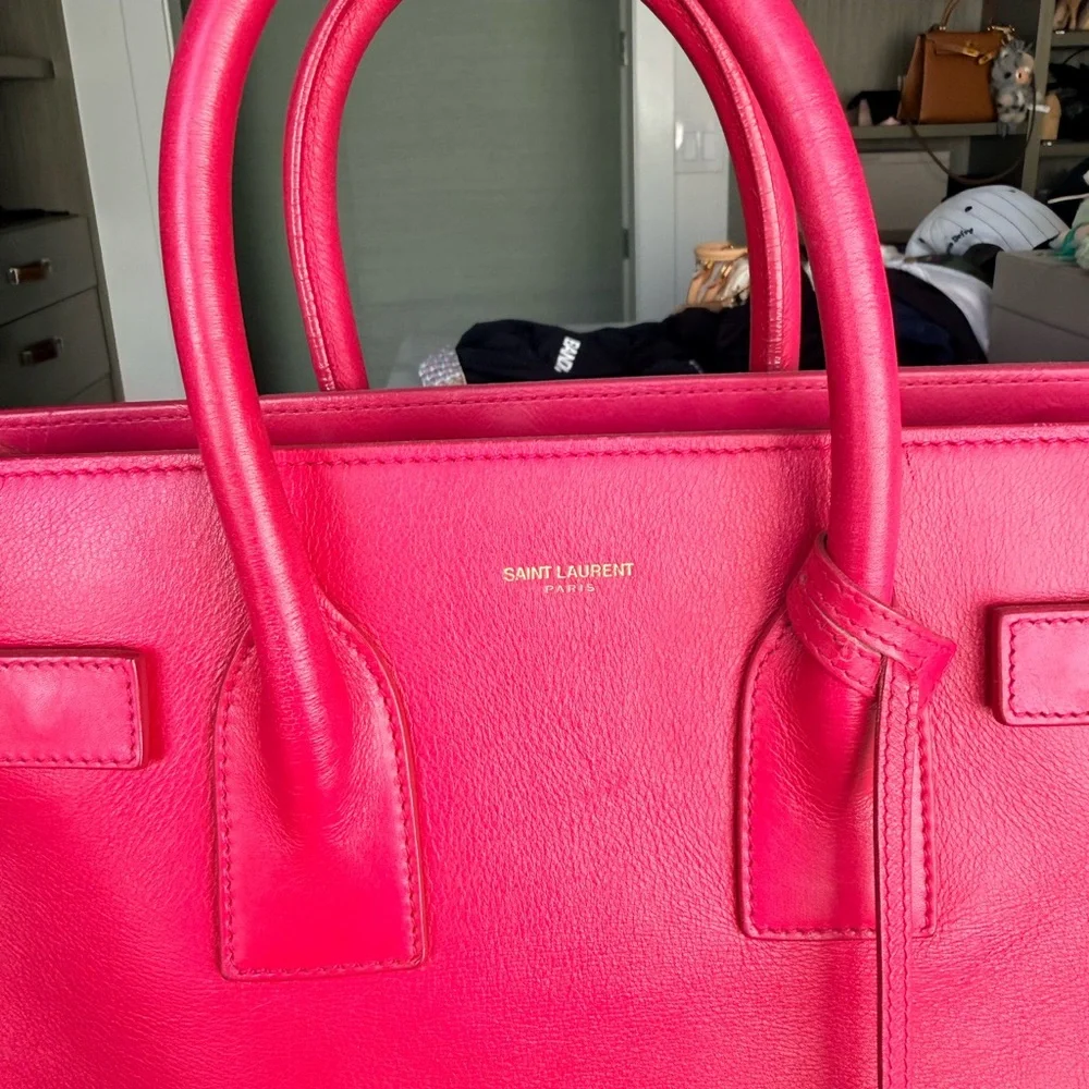 Saint Laurent Sac De Jour Small Leather Top-Handle Bag - Picture 2 of 15